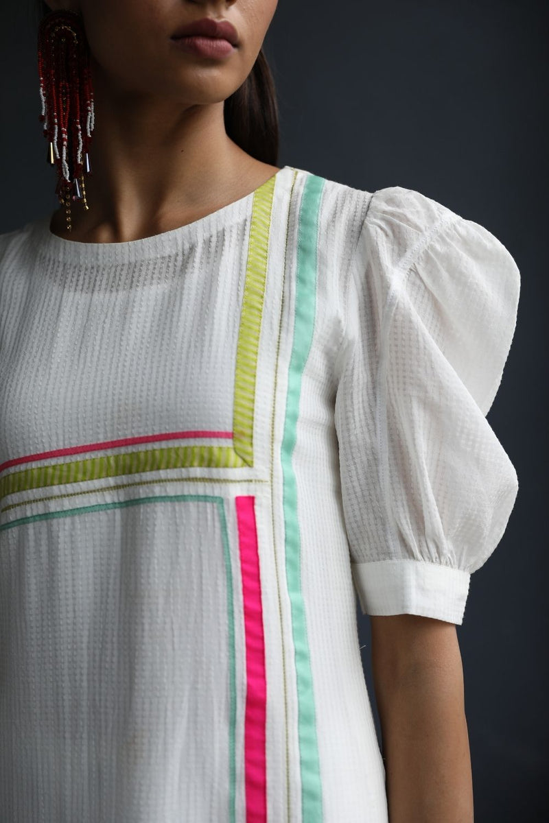 LOVE TO DOT LINE KURTA SET Kurta Sets by Rajiramniq for women Worldwide
