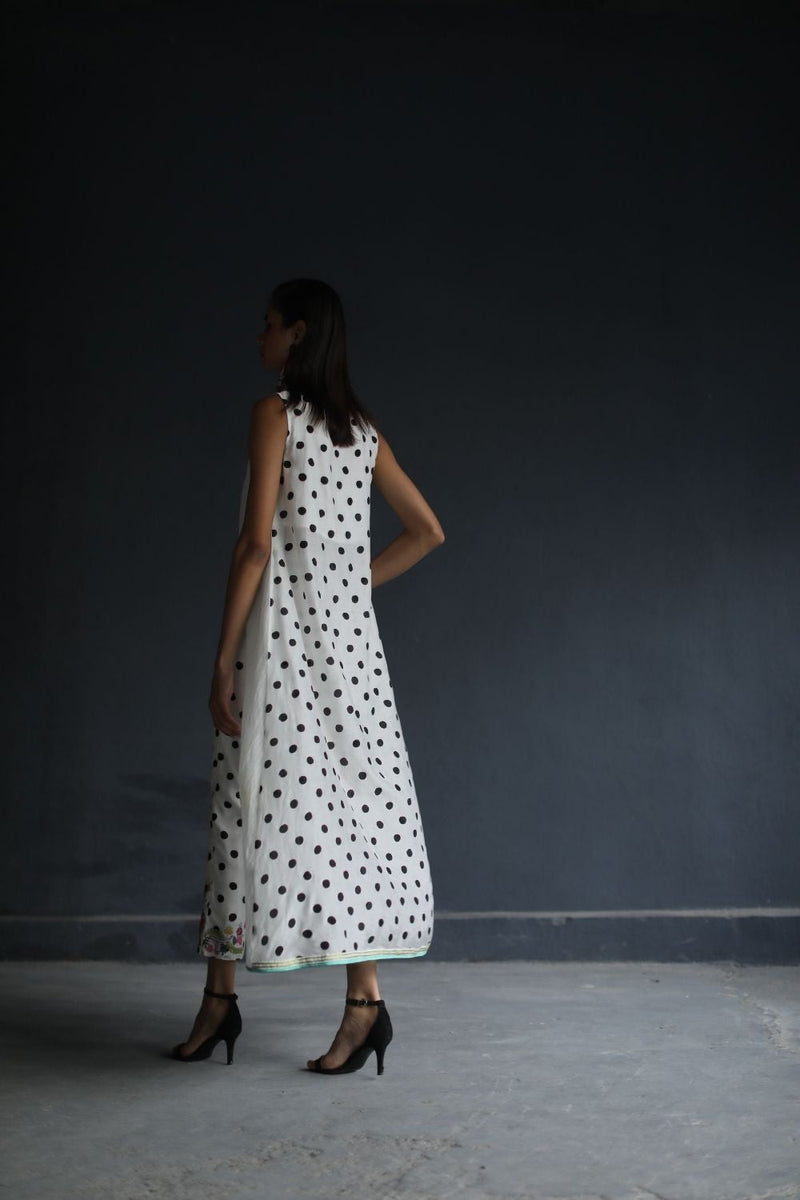 LOVE TO DOT OVERLAP KURTA SET Kurta Sets by Rajiramniq for women Worldwide