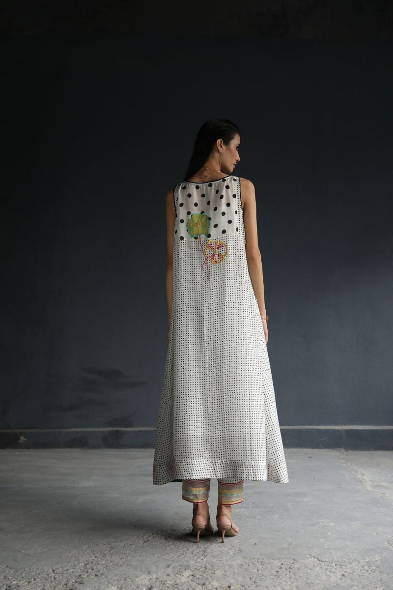 LOVE TO DOT SIDE PINTUCKS KURTA SET Kurta Sets by Rajiramniq for women Worldwide
