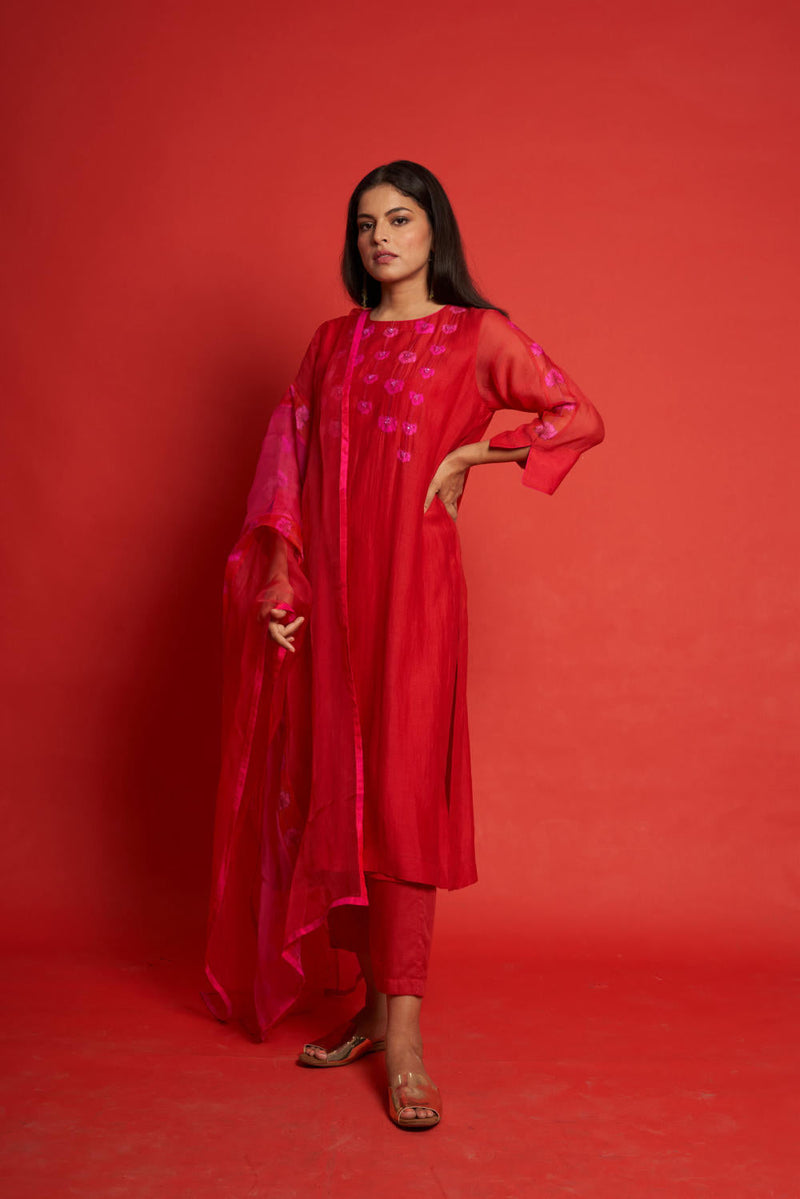 Marigold Kurta Sets by Priti Prashant for women Worldwide