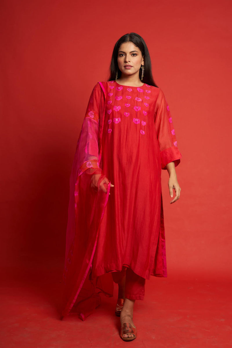 Marigold Kurta Sets by Priti Prashant for women Worldwide