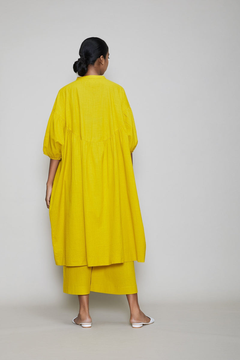 MATI ACRA TUNIC DRESS - Yellow by Mati for women Worldwide