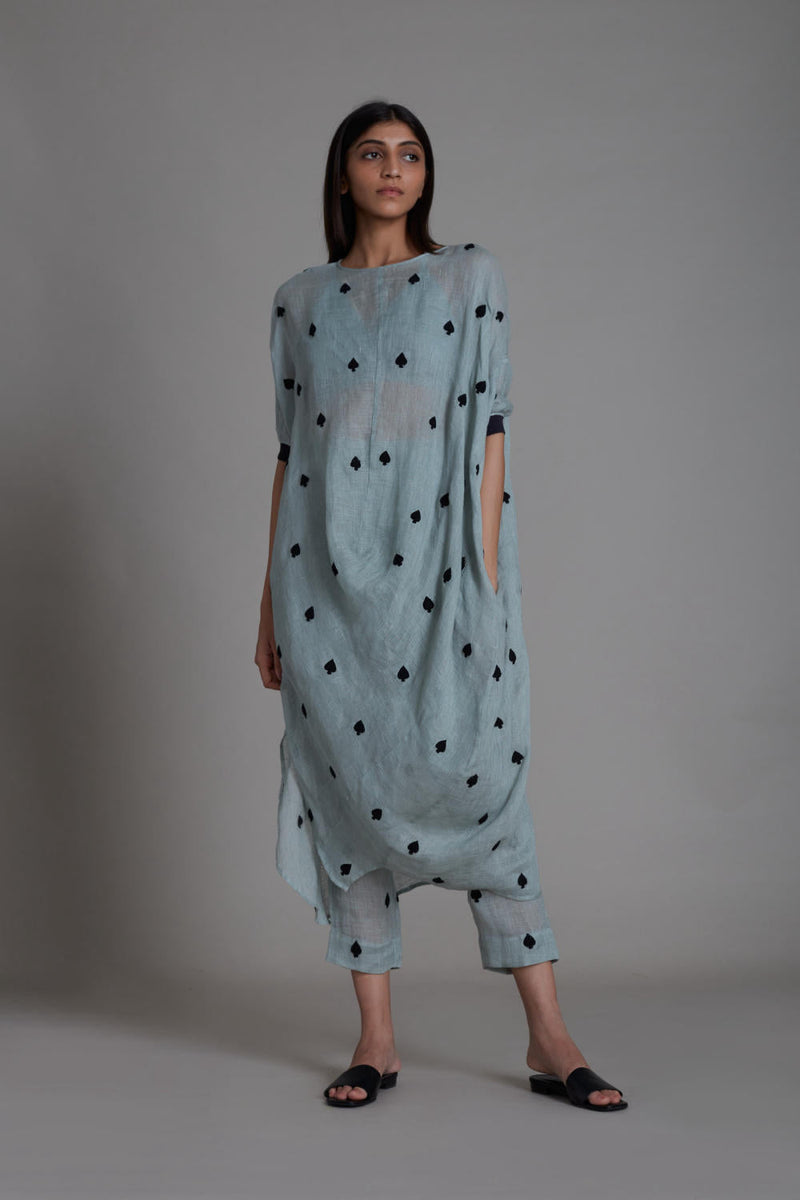 MATI CALL TUNIC-BLUE Top & Tunics by Mati for women Worldwide