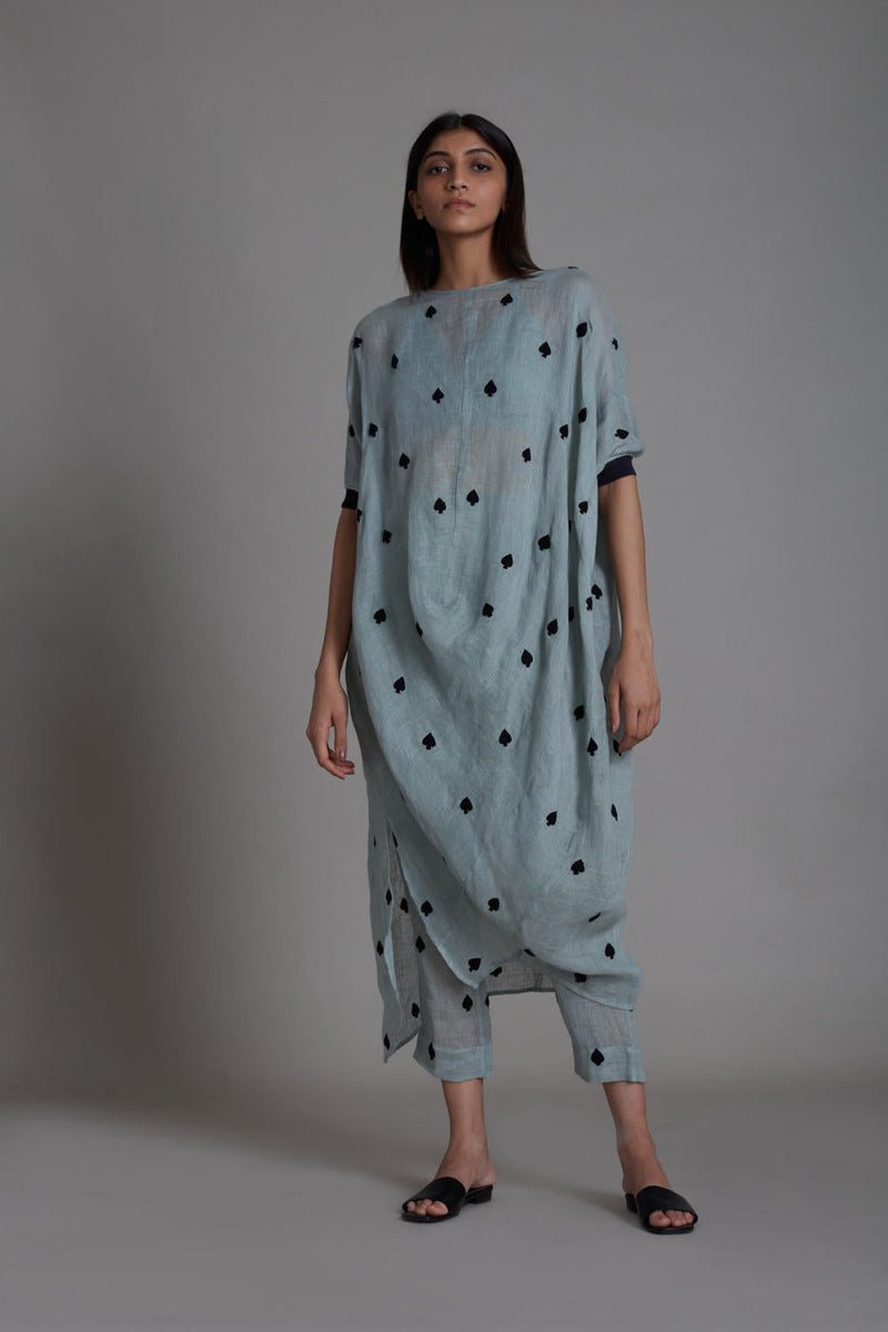MATI CALL TUNIC-BLUE Top & Tunics by Mati for women Worldwide