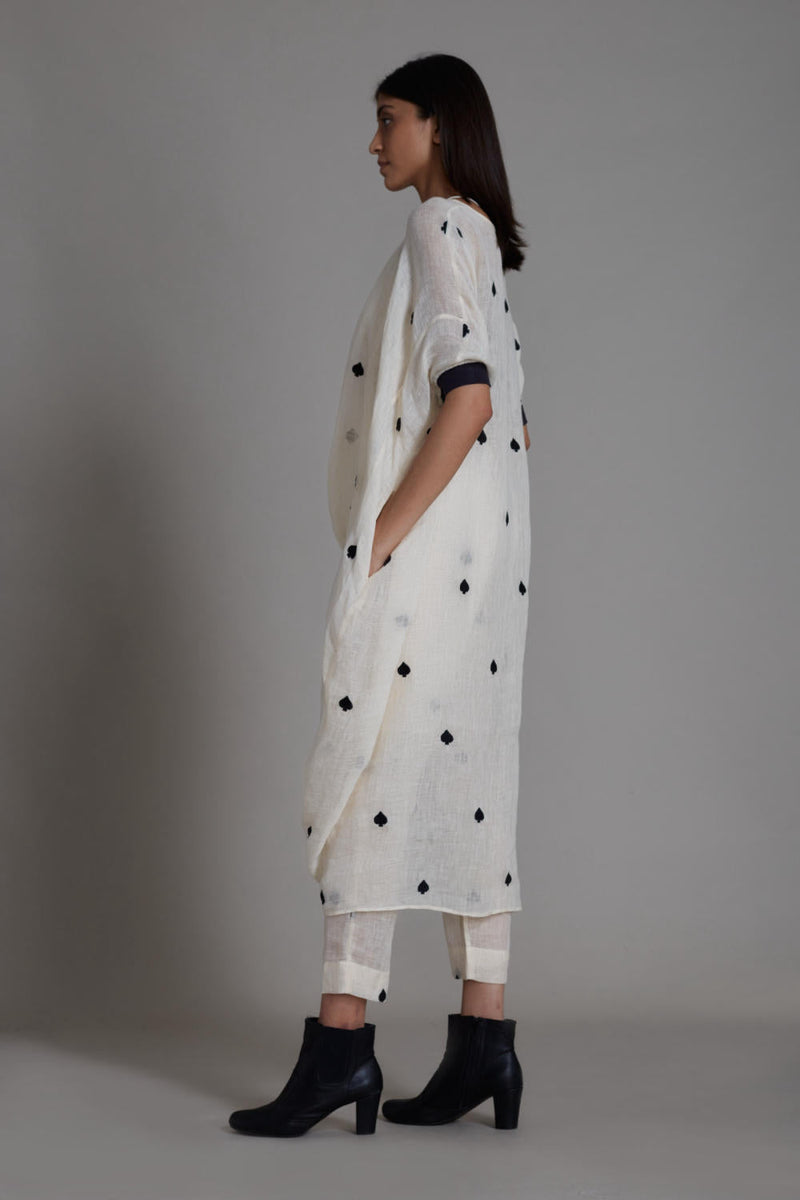 MATI CALL TUNIC-OATMEAL Top & Tunics by Mati in white color for women Worldwide