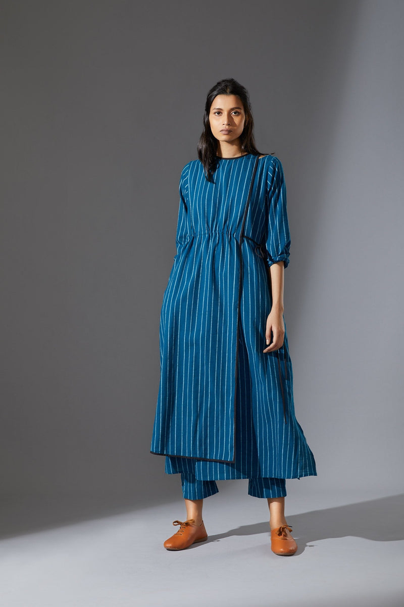 MATI OVERLAP SET - AW BLUE by Mati for women Worldwide