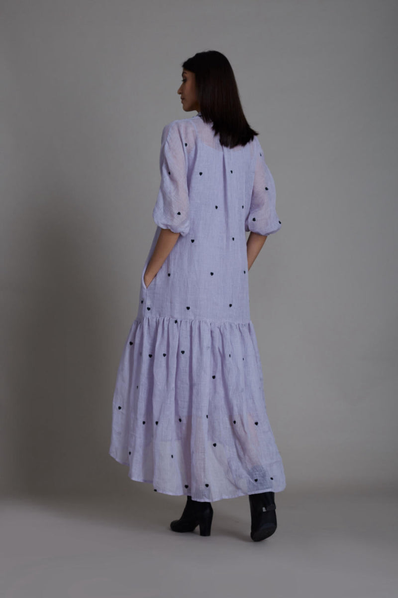 MATI QUEEN OF HEART DRESS-LAVENDER by Mati for women Worldwide