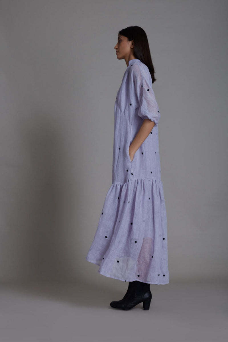 MATI QUEEN OF HEART DRESS-LAVENDER by Mati for women Worldwide