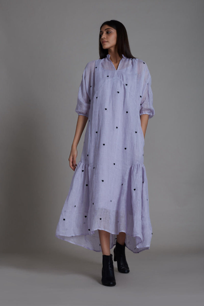MATI QUEEN OF HEART DRESS-LAVENDER by Mati for women Worldwide