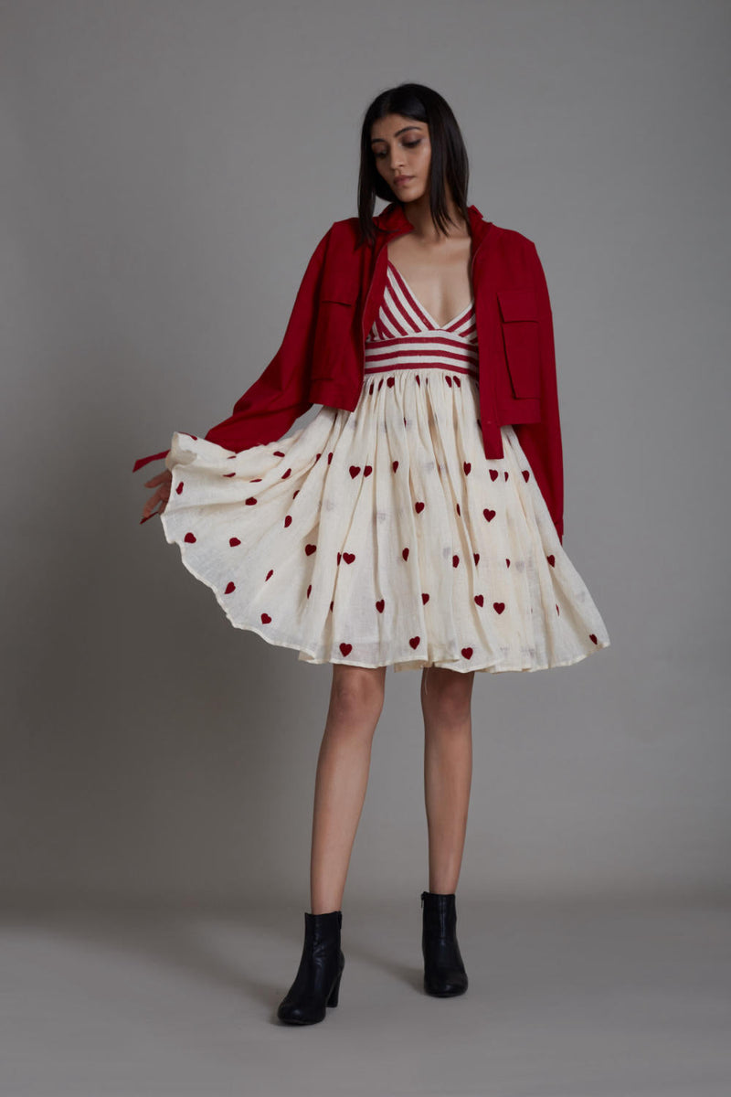 MATI SHUFFLE JACKET-RED Jackets & Overlays by Mati for women Worldwide