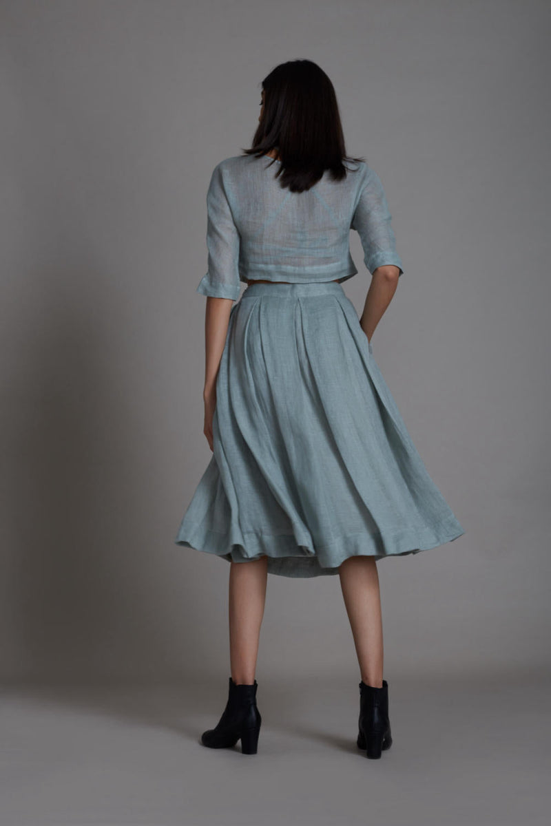 MATI SOLO SKIRT-BLUE Skirts by Mati for women Worldwide