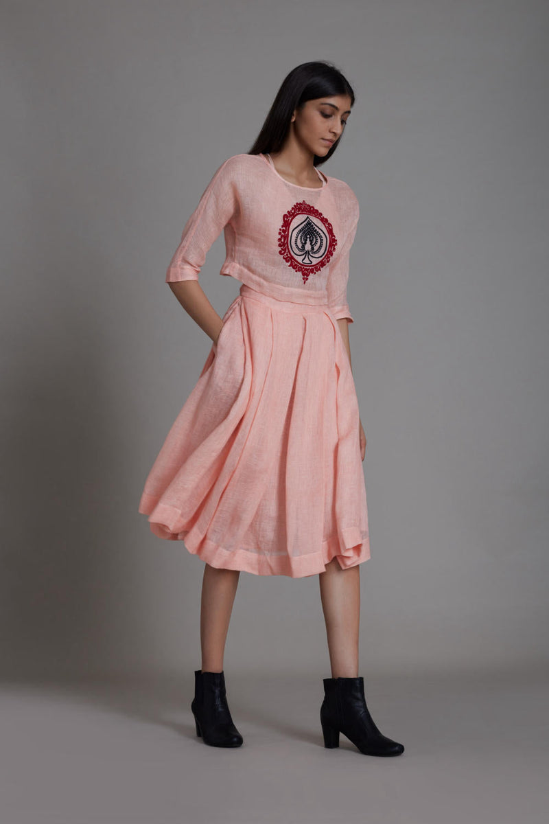 MATI SOLO SPADE TOP-PINK Top & Tunics by Mati for women Worldwide