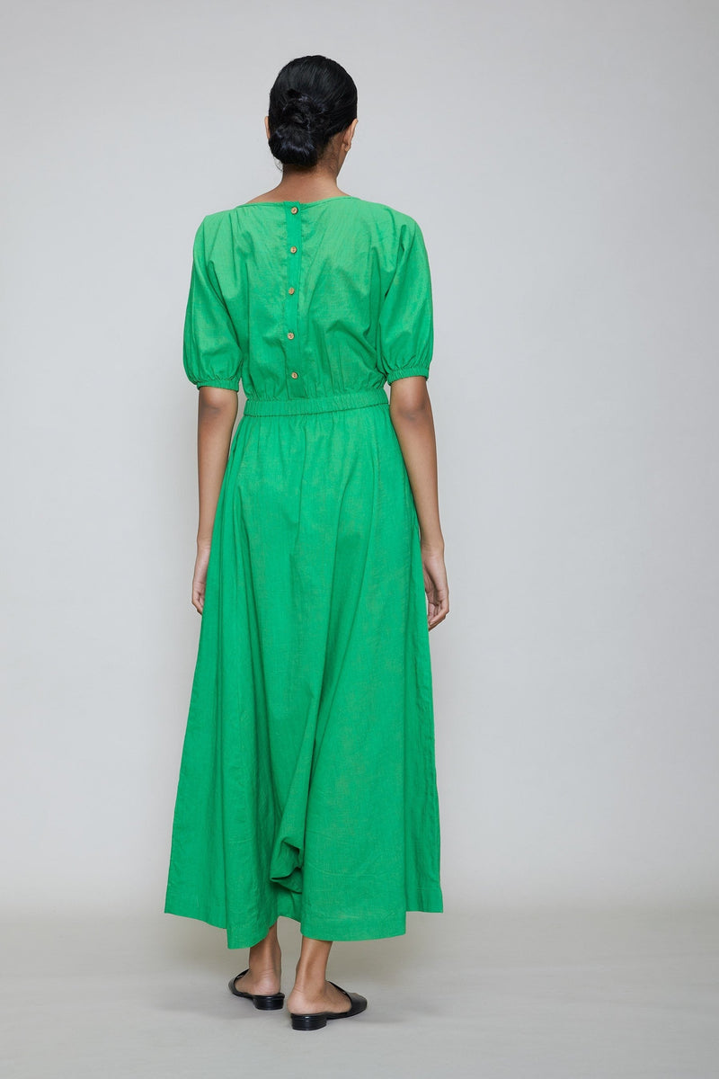 MATI SPHARA JUMPSUIT- GREEN by Mati in green color for women Worldwide