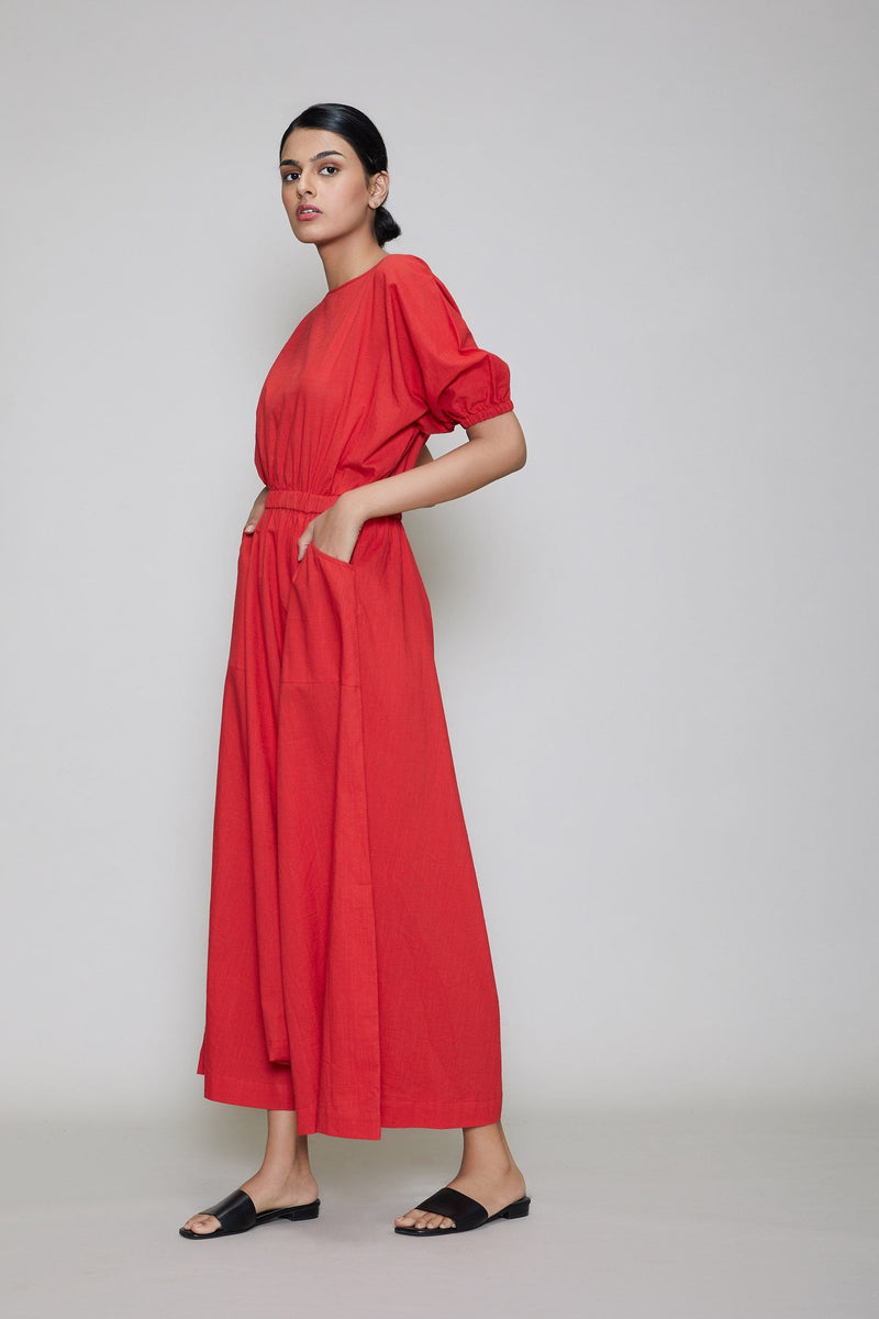 MATI SPHARA JUMPSUIT - RED by Mati for women Worldwide