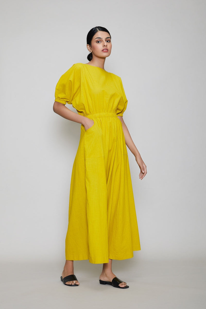 MATI SPHARA JUMPSUIT - YELLOW by Mati for women Worldwide
