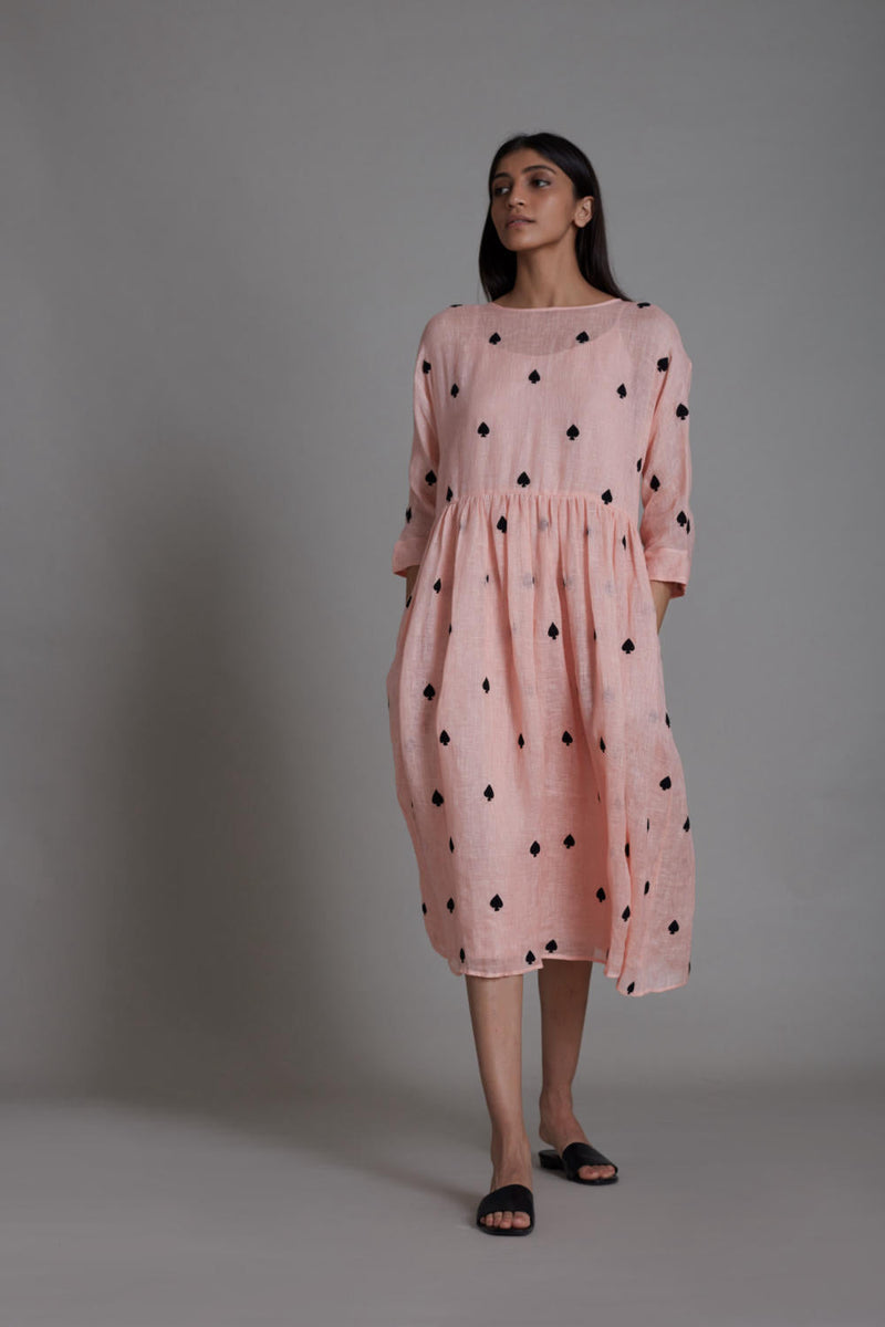 MATI TEEN PATTI DRESS-PINK by Mati for women Worldwide