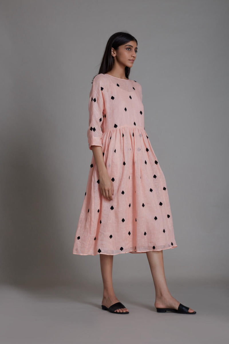 MATI TEEN PATTI DRESS-PINK by Mati for women Worldwide