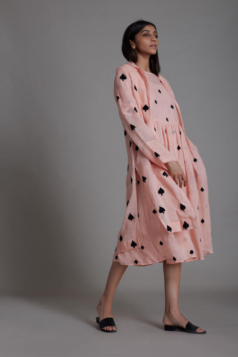 MATI TEEN PATTI JACKET-PINK Jackets & Overlays by Mati for women Worldwide