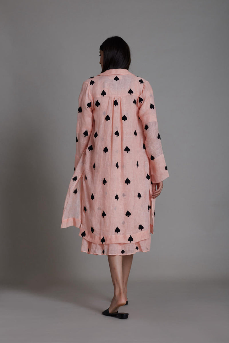 MATI TEEN PATTI JACKET-PINK Jackets & Overlays by Mati for women Worldwide