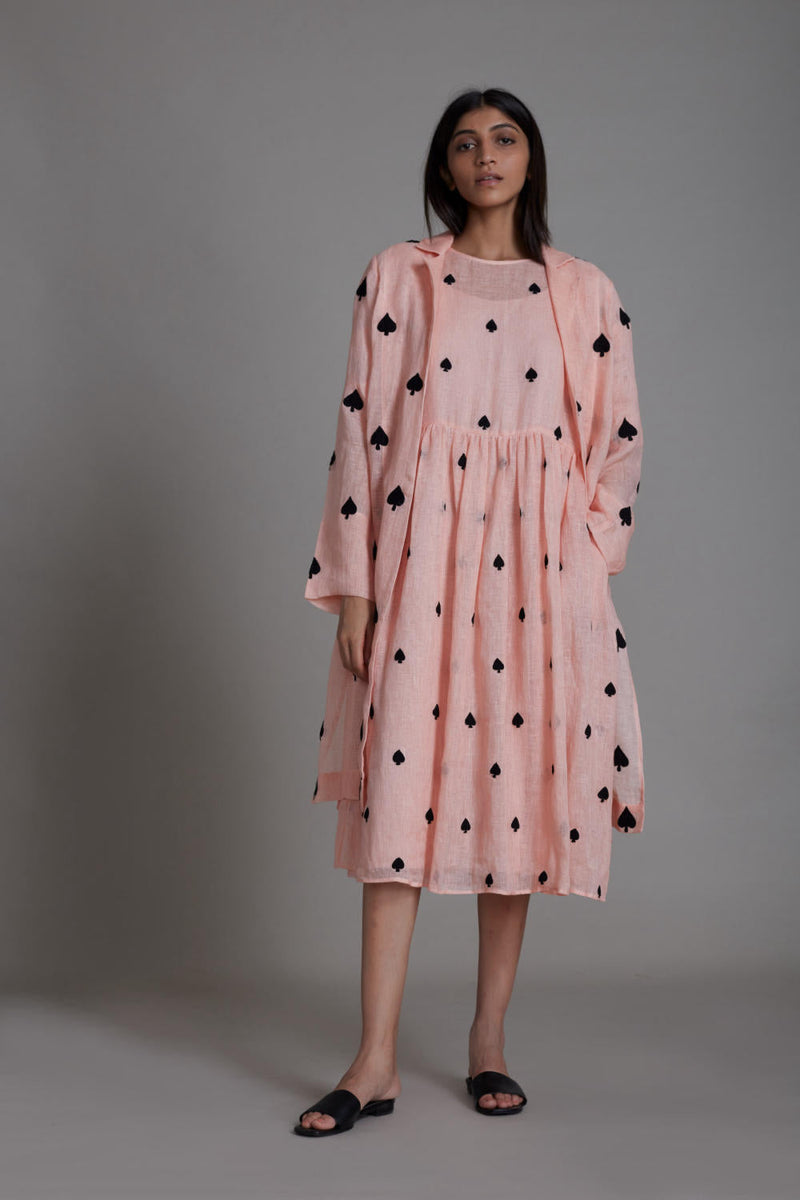 MATI TEEN PATTI JACKET-PINK Jackets & Overlays by Mati for women Worldwide