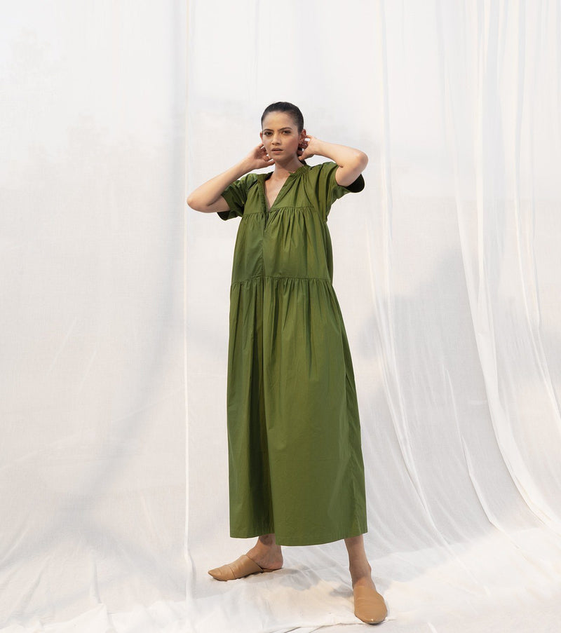 Meadow by Khara Kapas in green for women Worldwide