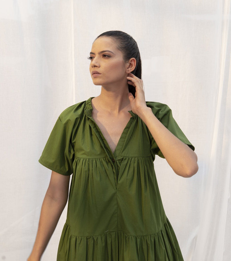 Meadow by Khara Kapas in green for women Worldwide