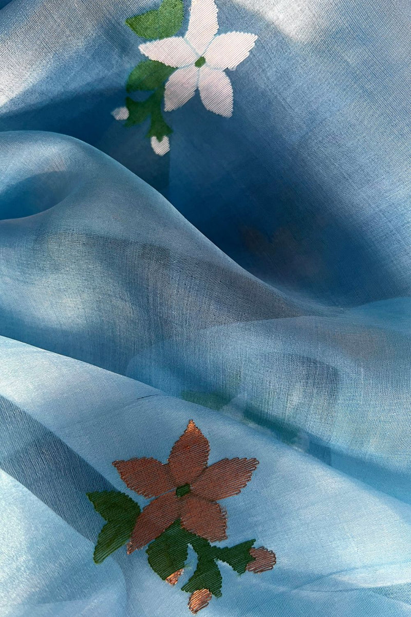 Meghpushpa Sari Sarees by Suparna Som for women Worldwide