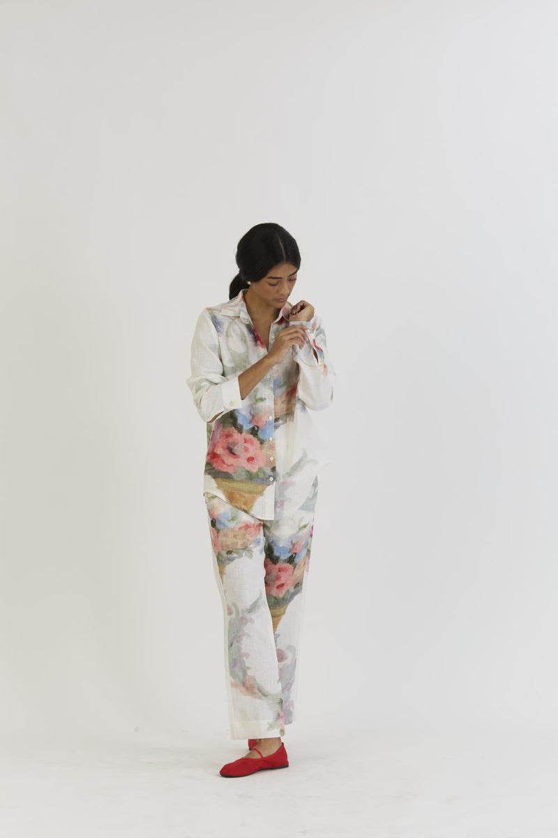 MORELLO LINEN CO-ORD by Yam for women Worldwide