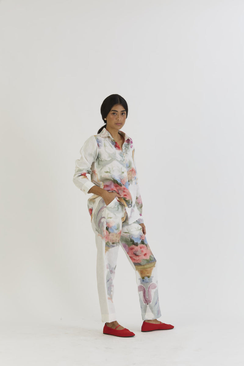 MORELLO LINEN CO-ORD by Yam for women Worldwide
