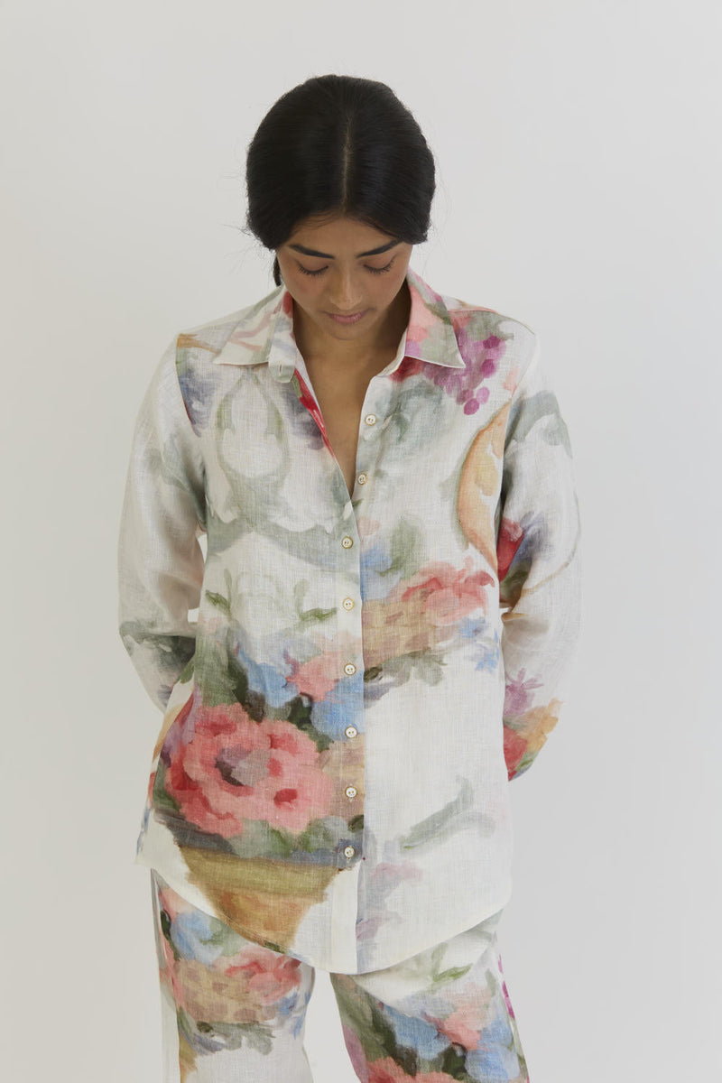 MORELLO LINEN CO-ORD by Yam for women Worldwide