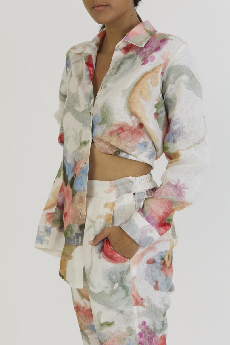 MORELLO LINEN CO-ORD by Yam for women Worldwide