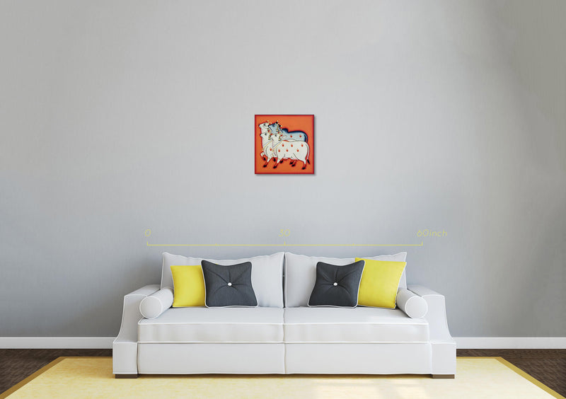 Nandi Orange CW0063 Art Sushil Soni