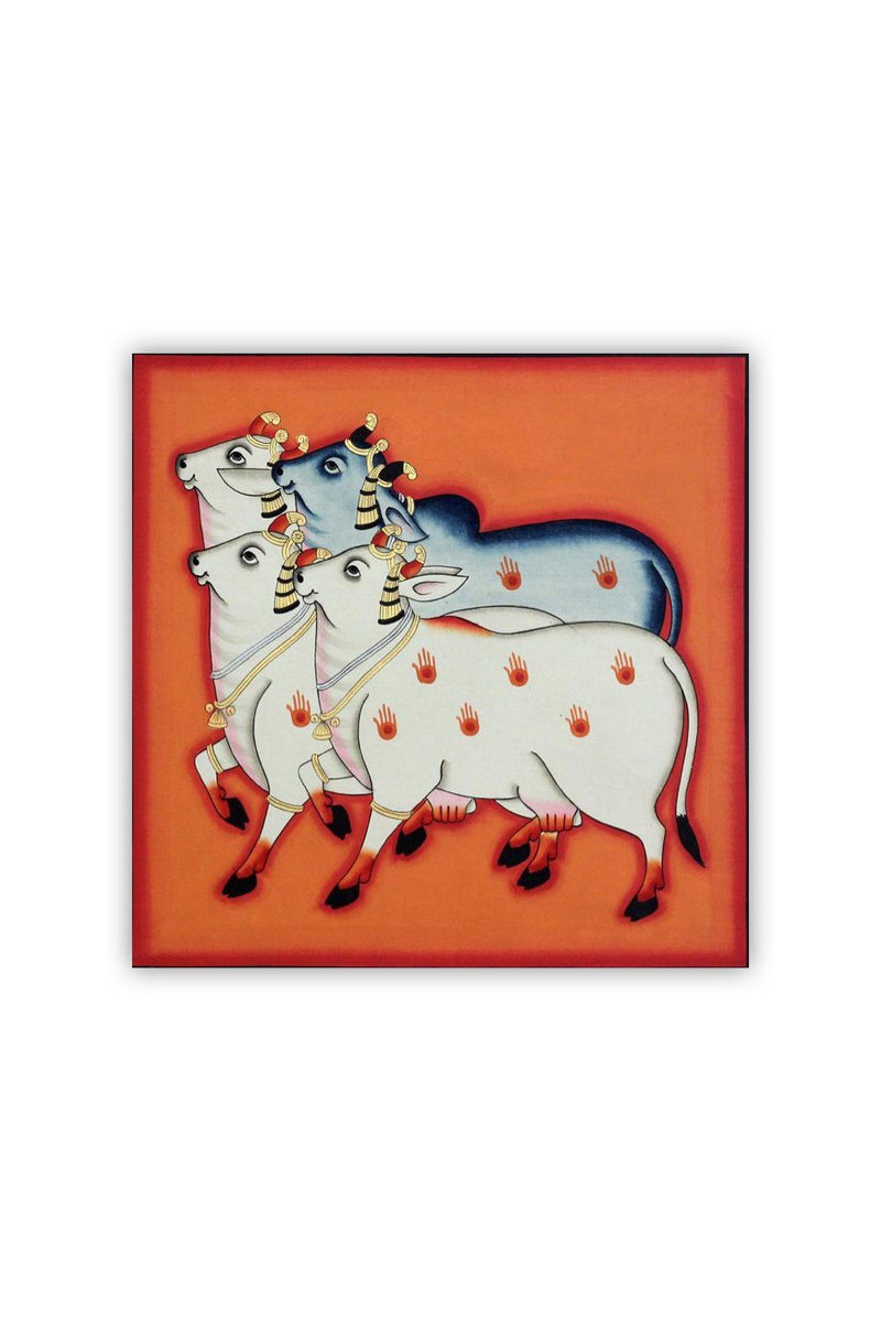Nandi Orange CW0063 Art Sushil Soni
