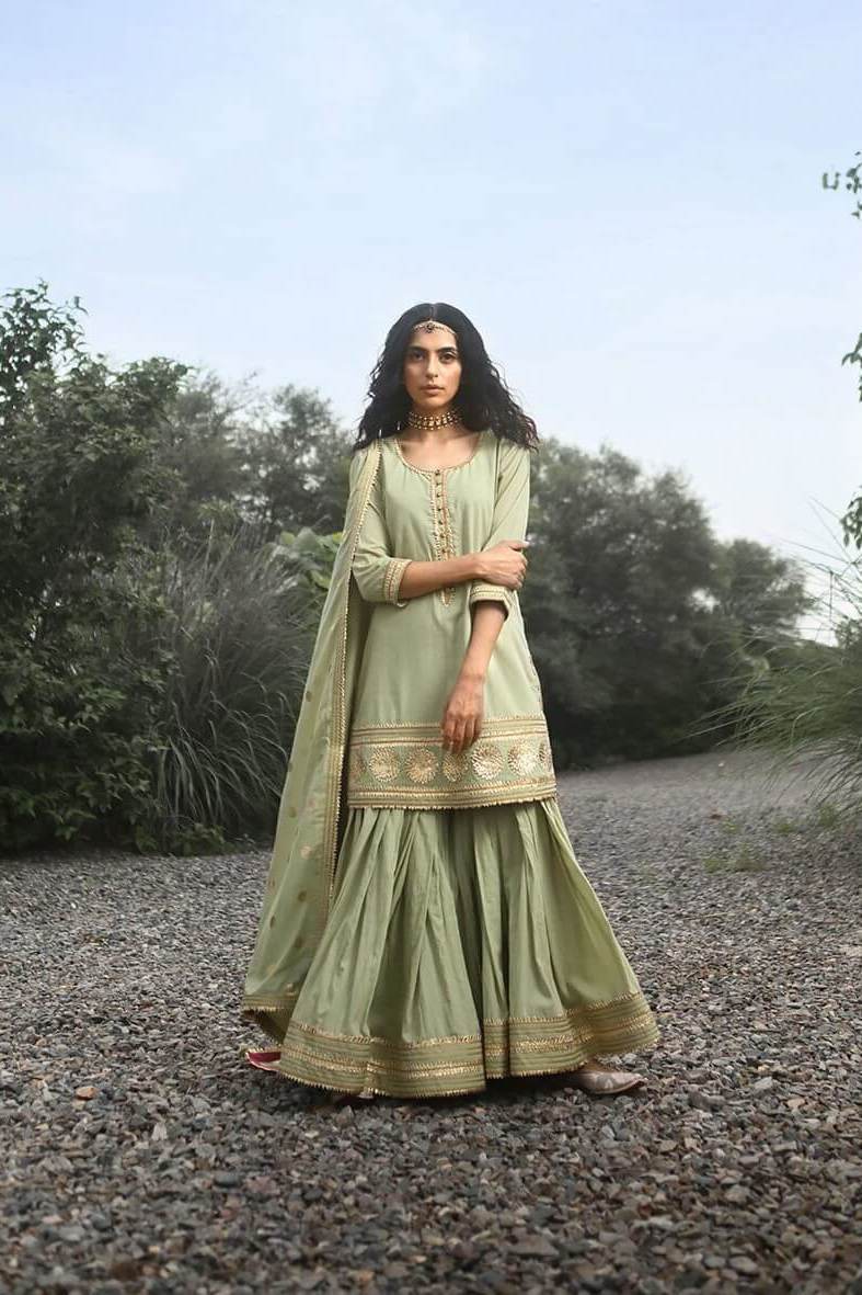 Nargis Kurta Sets by Khara Kapas for women Worldwide