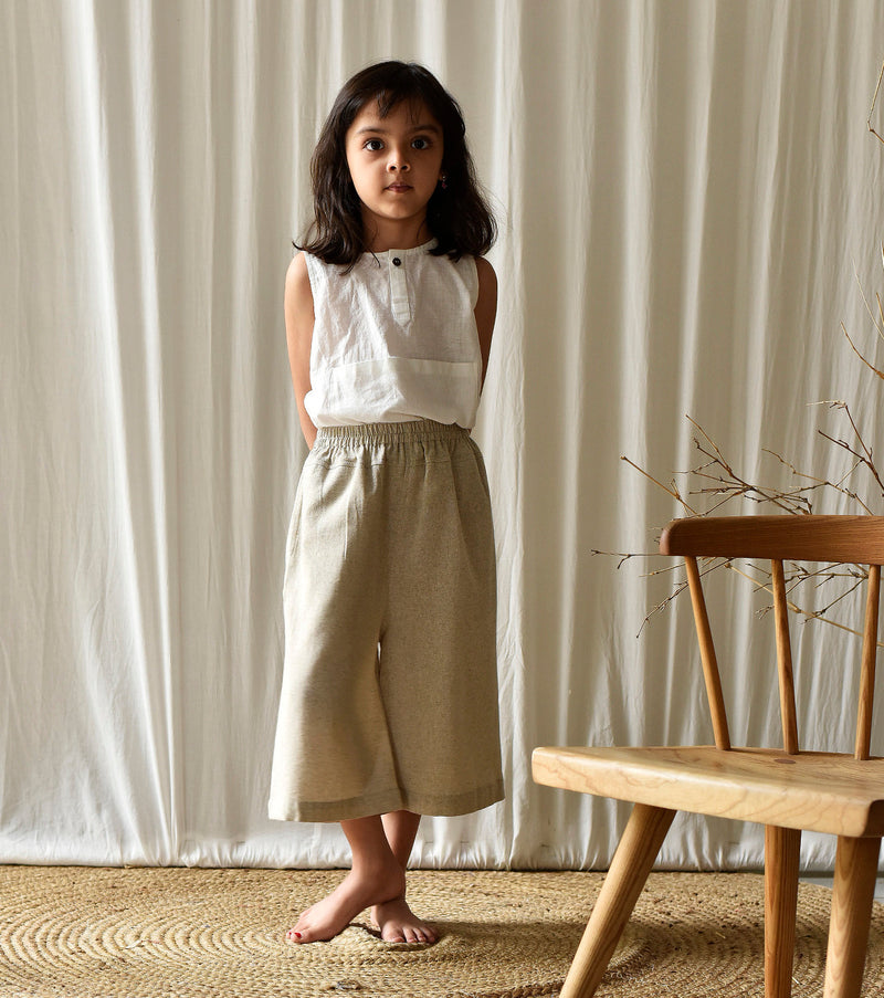 Oatmeal Pants Kids Khara Kapas Kids