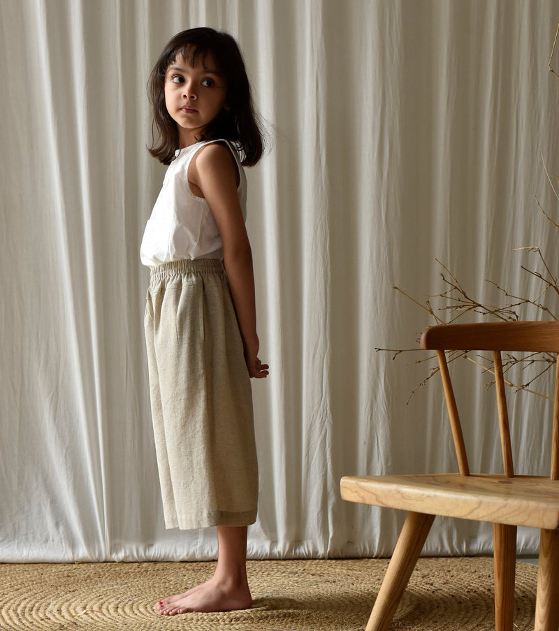 Oatmeal Pants Kids Khara Kapas Kids
