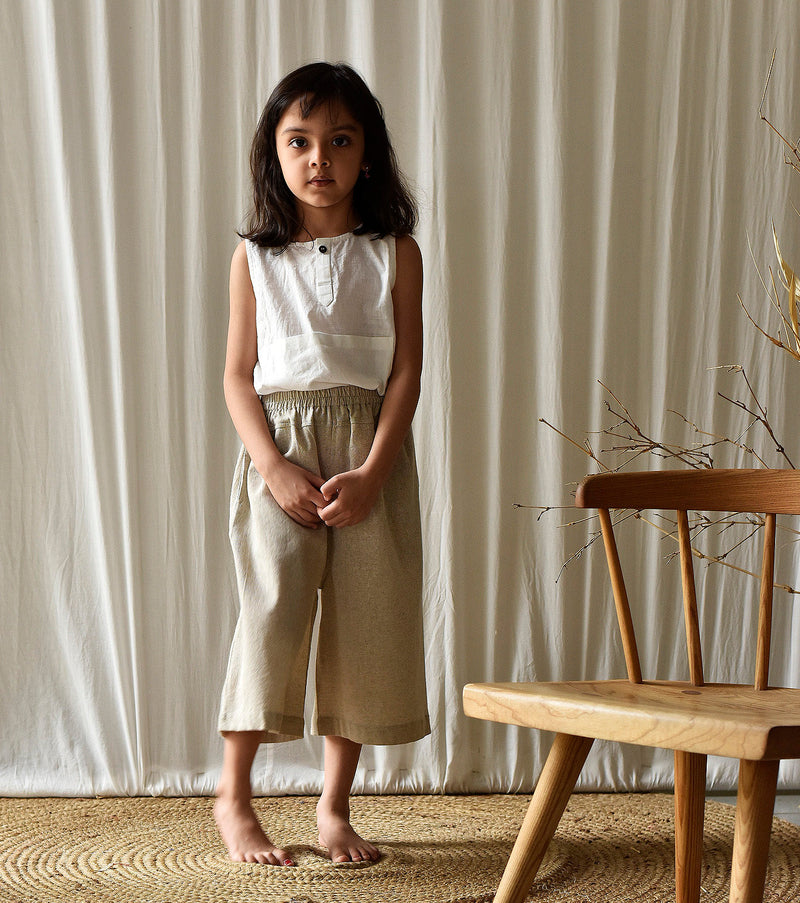 Oatmeal Pants Kids Khara Kapas Kids