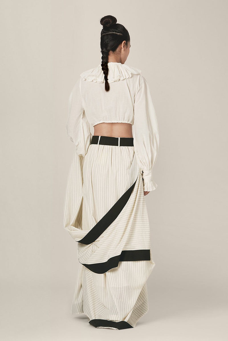 Ophelia Shirt by Chola in white color for women Worldwide