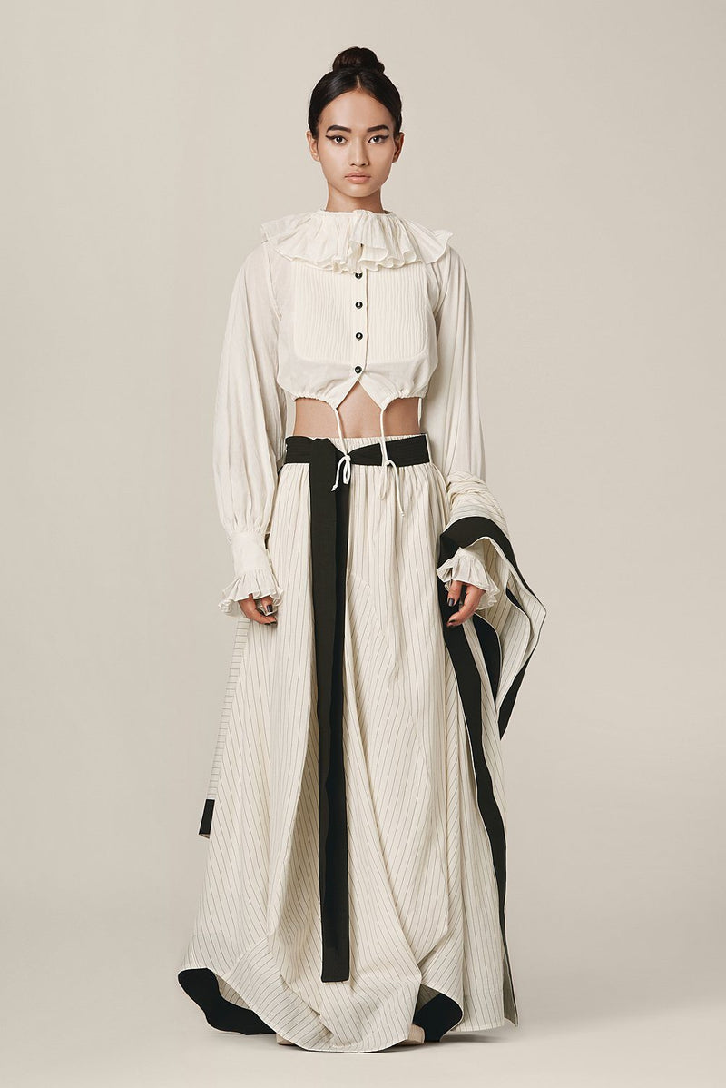 Ophelia Shirt by Chola in white color for women Worldwide