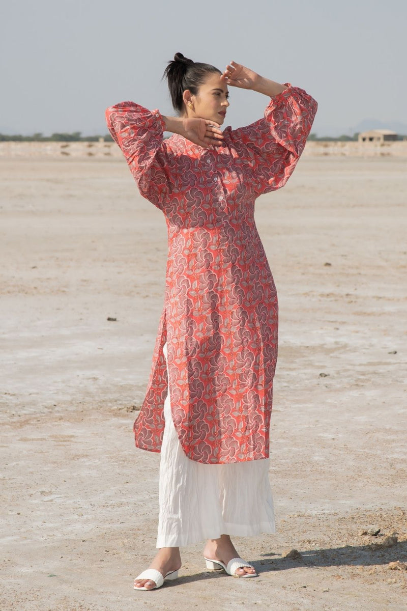 Orchid Kurta Set Kurta Sets by Marche for women Worldwide