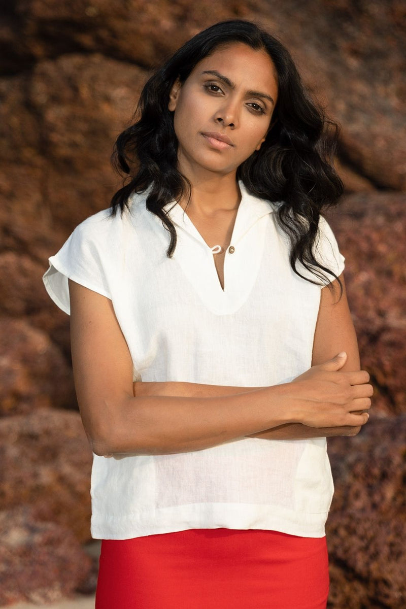 Oslo by Khara Kapas in white for women Worldwide
