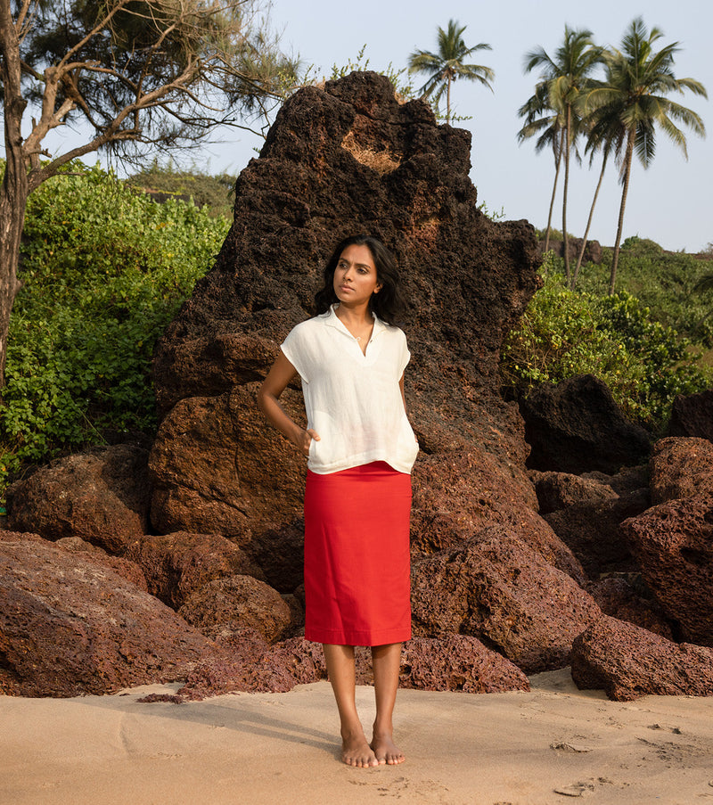 Oslo by Khara Kapas in white for women Worldwide
