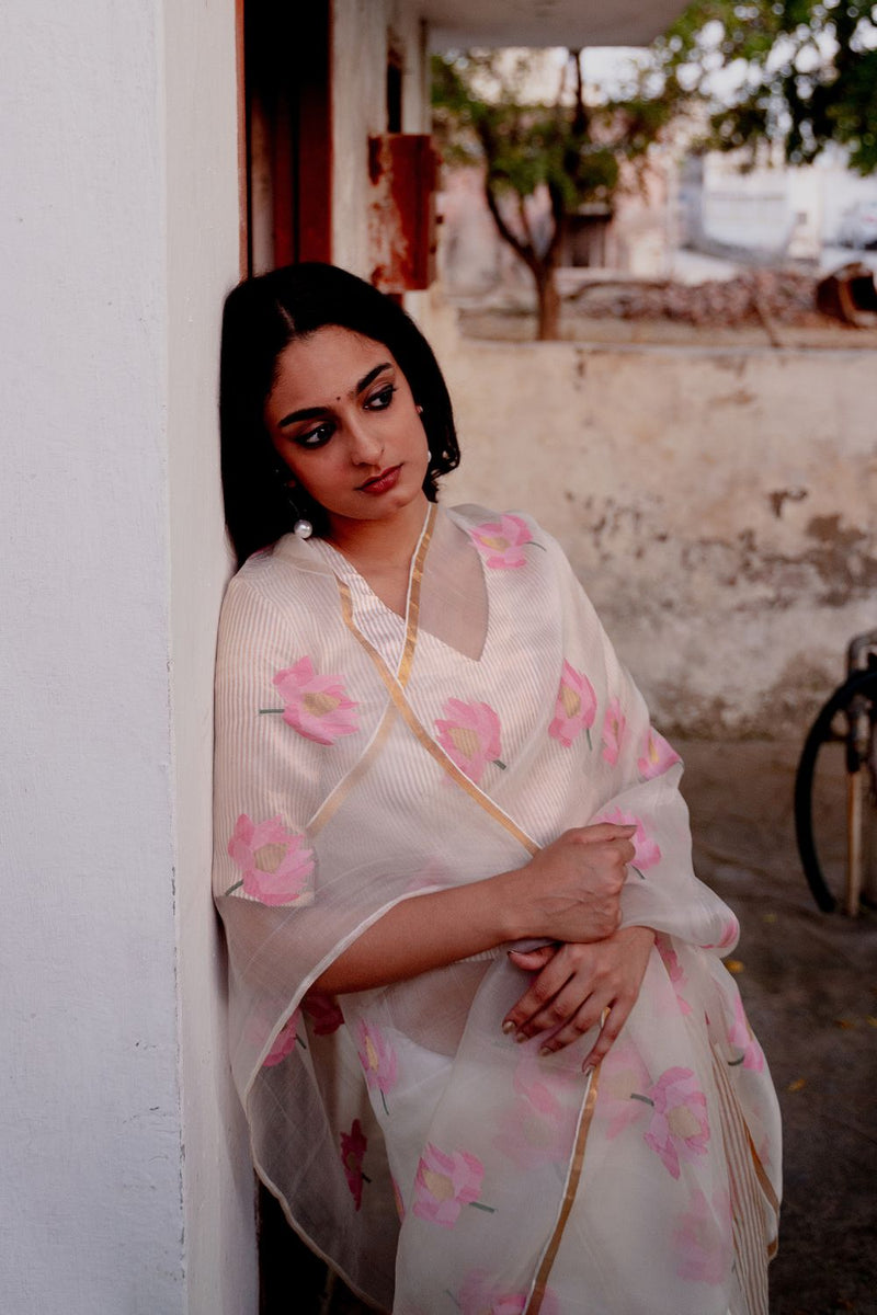 Padma Sari Sarees by Suparna Som for women Worldwide