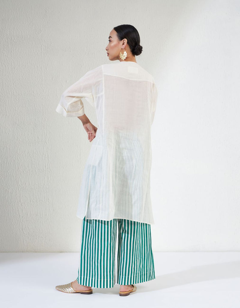 FARAH SET cotton by Aavidi in white color for women Worldwide