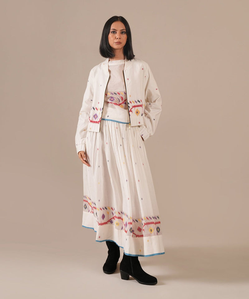 PEARL CLOUD SET 100% cotton by Indigo Dreams in ivory color for women Worldwide