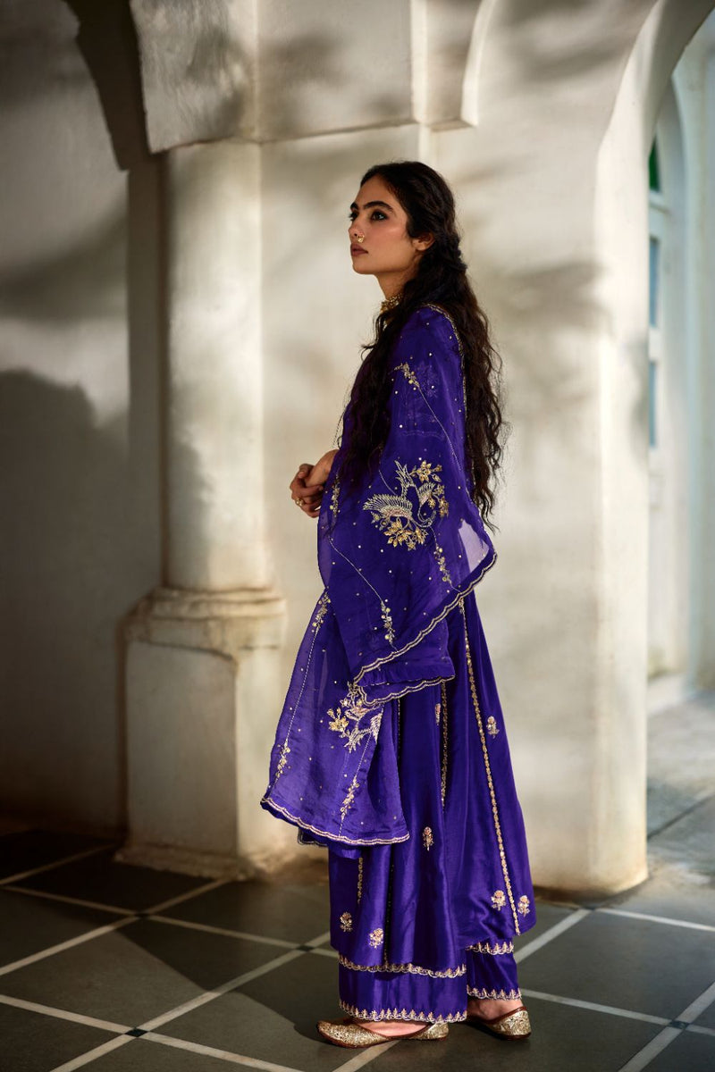 PH-2809 Yere Anarkali Set by Paulmi & Harsh for women Worldwide