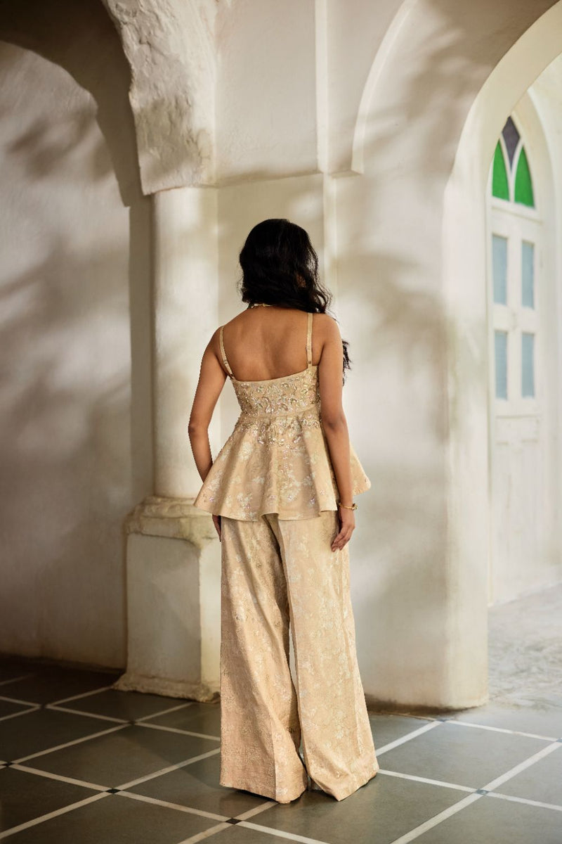PH-3123 Nara Peplum Set by Paulmi & Harsh for women Worldwide