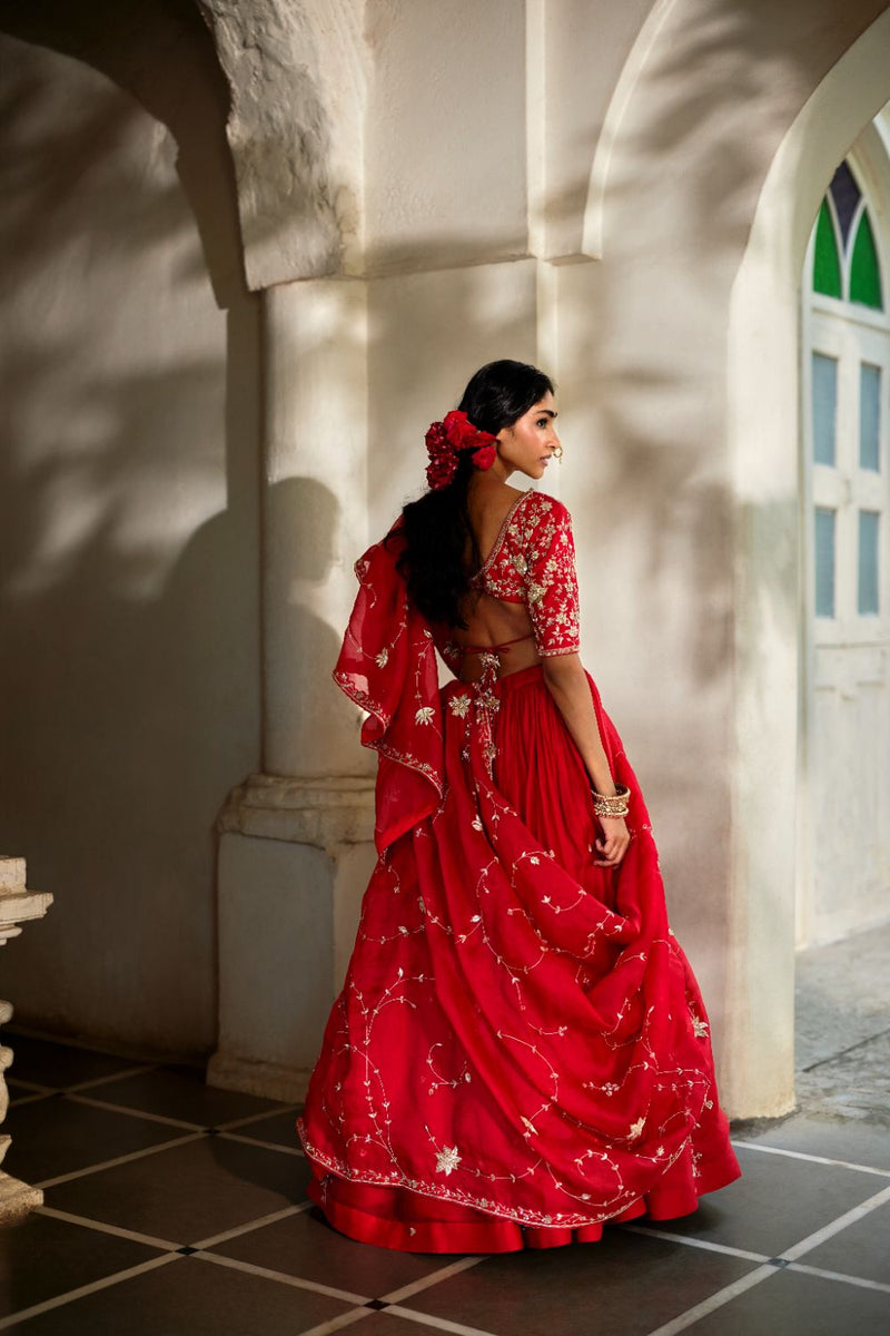 PH-3127 Mahi Lehenga Set by Paulmi & Harsh for women Worldwide