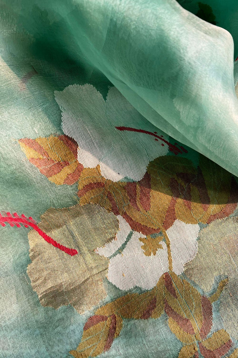 Phulavaari Sari Sarees by Suparna Som for women Worldwide