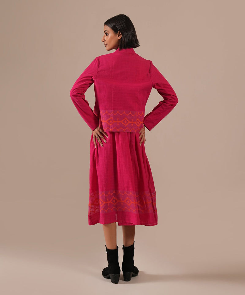PINK AURA SET 100% cotton by Indigo Dreams in pink color for women Worldwide